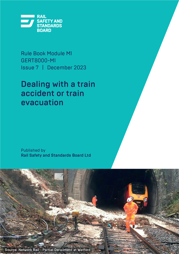 Dealing with a train accident or train evacuation December 2023 Issue 7