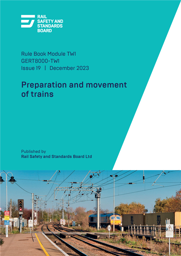 Preparation and movement of trains December 2023 Issue 19